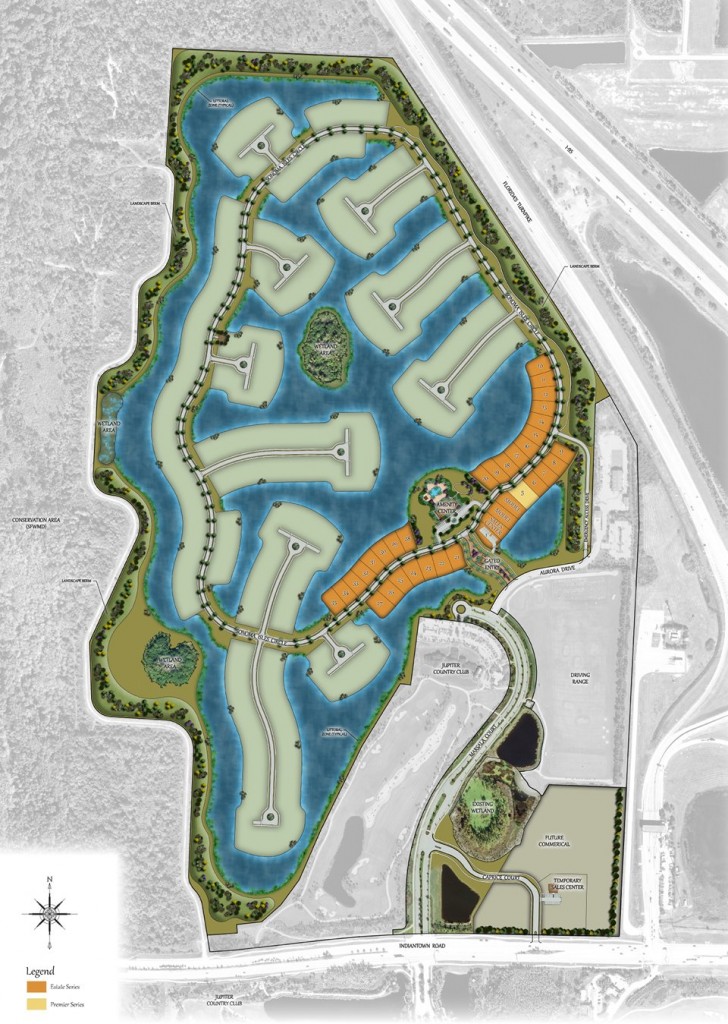 Sonoma in Jupiter FL Site Plan