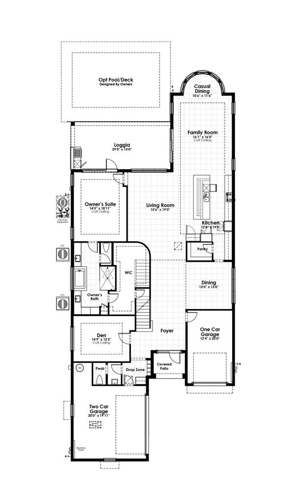 Edge Floor Plan - First Floor