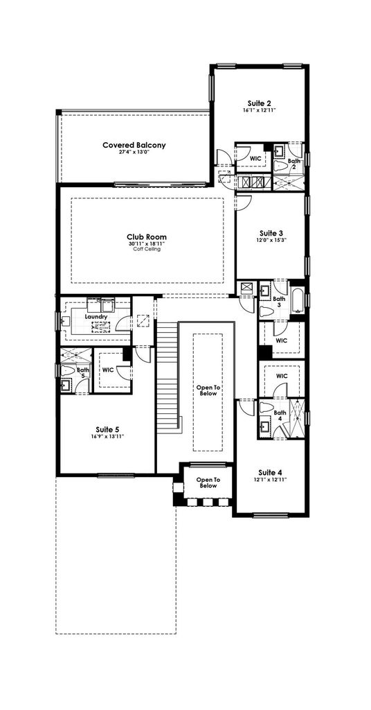 Edge Floor Plan - Second Floor